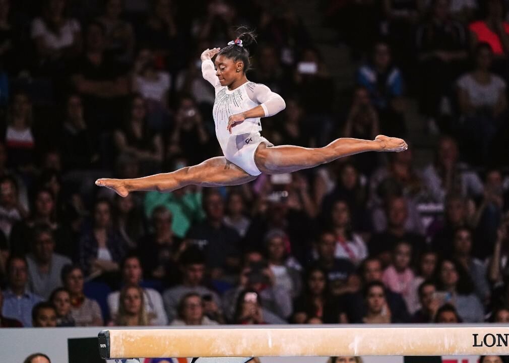 2019: Simone Biles flips world record